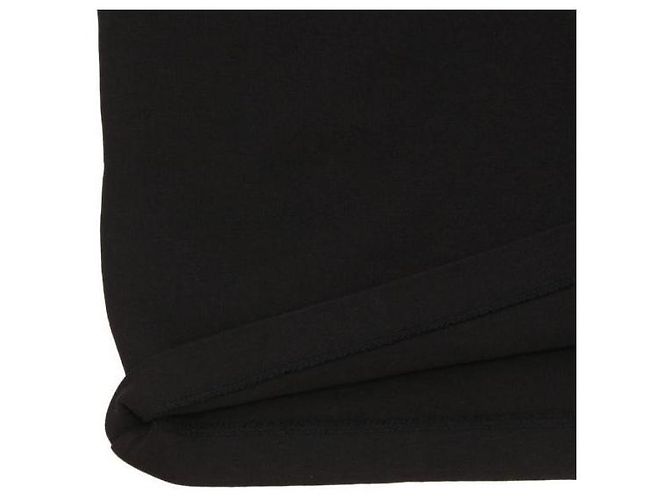 Moncler Baumwoll-T-Shirt mit Flock-Logo Schwarz - Ansicht 5
