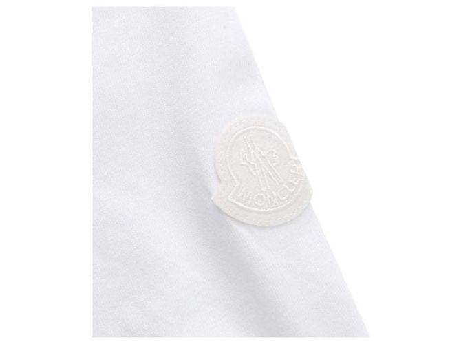 Moncler Baumwoll-T-Shirt mit Logo-Print - Ansicht 7