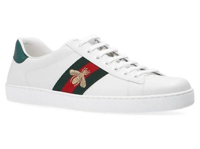 Gucci Baskets Ace Bee Embroidery - vue 5