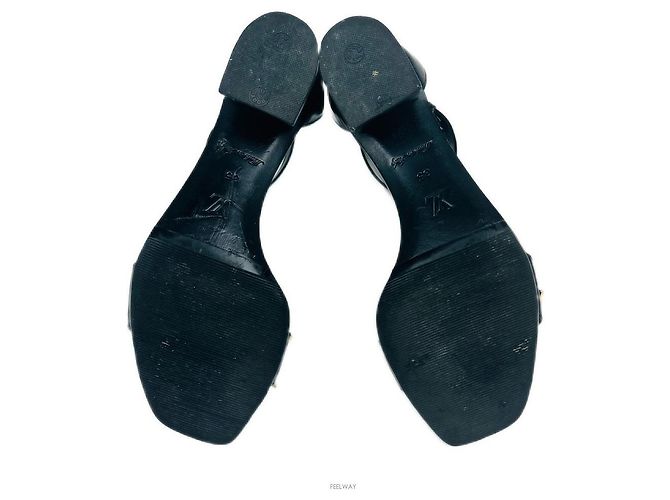 Sandali Louis Vuitton Nero Metallizzato - vista 6