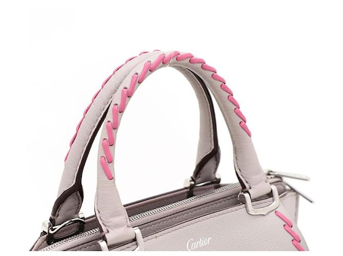 Cartier Borsa Tote e Borsa a Tracolla Marrone - vista 5