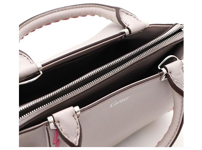 Cartier Borsa Tote e Borsa a Tracolla Marrone - vista 8