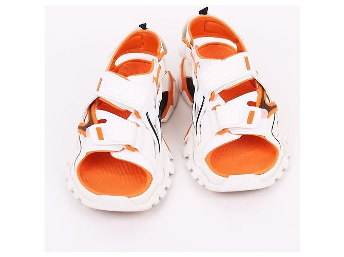 Sandali Track Bi-Color Balenciaga Bianco - vista 2