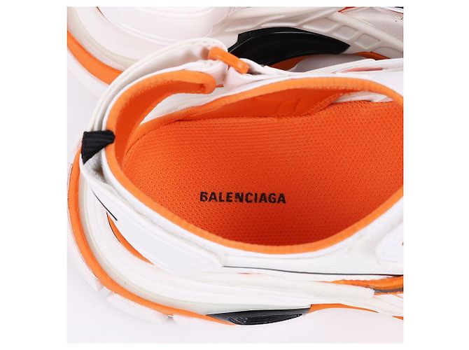 Sandali Track Bi-Color Balenciaga Bianco - vista 9