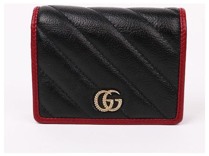 Gucci Tarjetero GG Marmont negro - vista 2