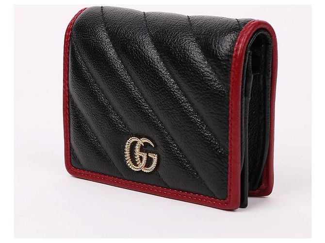 Gucci Tarjetero GG Marmont negro - vista 4