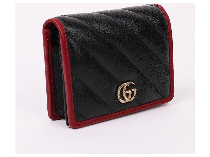 Gucci Tarjetero GG Marmont negro - vista 5