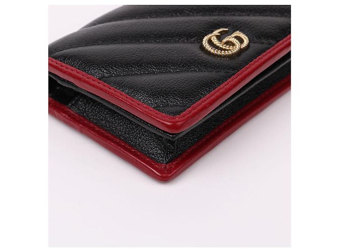 Gucci Tarjetero GG Marmont negro - vista 9