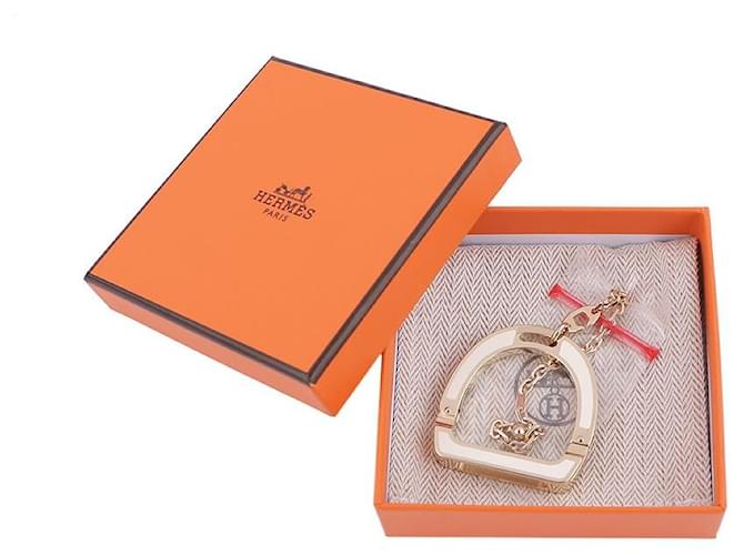 Hermès Clip per guanti Ideal Arancione - vista 2