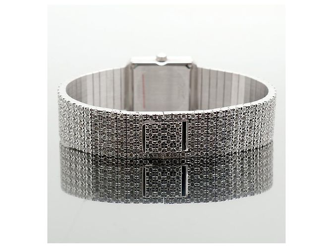 Piaget Reloj Protocol Small para mujer en oro blanco con engaste de diamantes Multicolor - vista 20