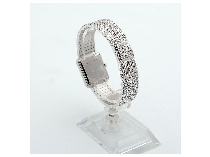 Piaget Reloj Protocol Small para mujer en oro blanco con engaste de diamantes Multicolor - vista 5