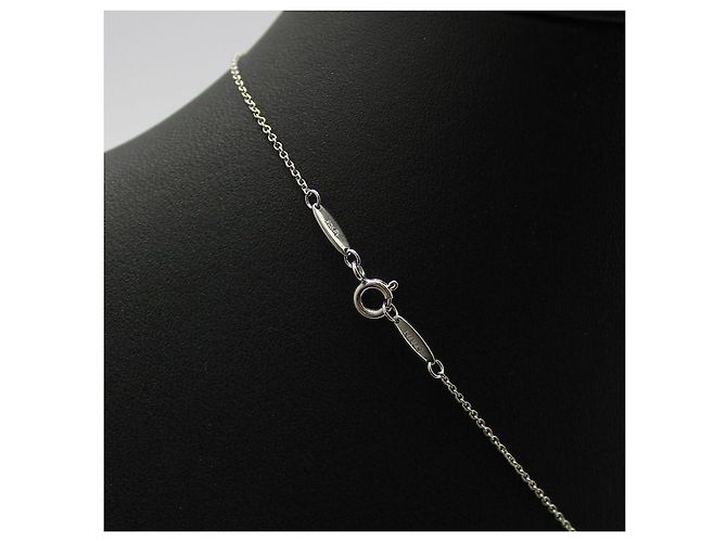 Tiffany & Co Collana a Cuore Aperto in Argento Sterling e Oro Rosa - vista 7