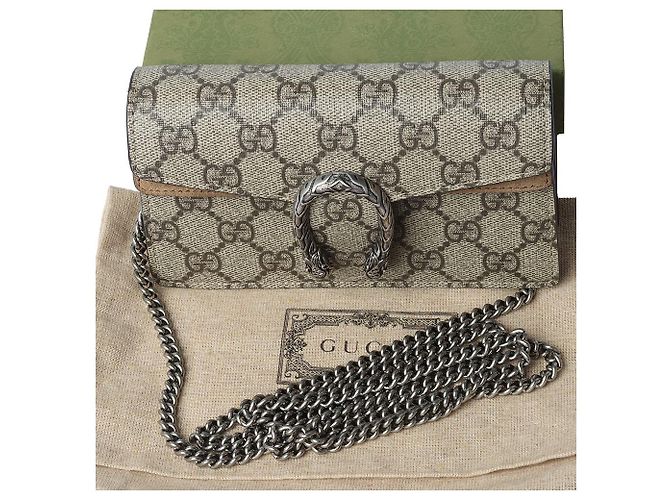Gucci Borsa a tracolla Dionysus Super Mini Multicolore - vista 10