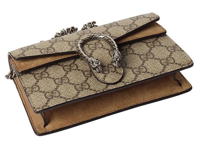 Gucci Borsa a tracolla Dionysus Super Mini Multicolore - vista 5