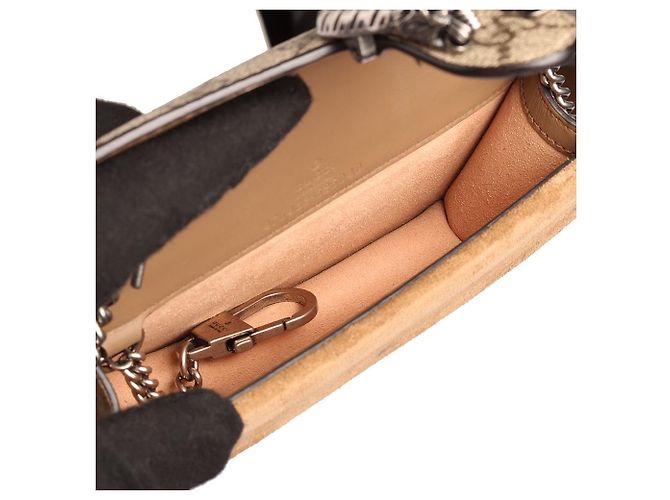 Gucci Borsa a tracolla Dionysus Super Mini Multicolore - vista 9