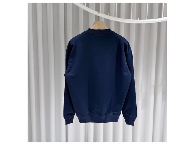 Loro Piana Navy Baumwoll-Set (A+/XS) Blau - Ansicht 4