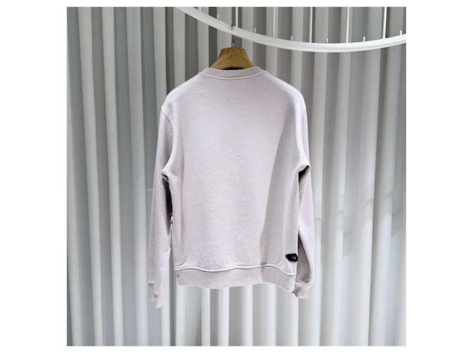 Hermès Trainer Baumwoll-Sweatshirt und Hose Set Silber - Ansicht 4