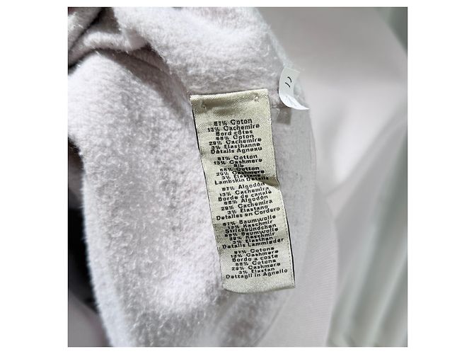 Hermès Trainer Baumwoll-Sweatshirt und Hose Set Silber - Ansicht 5