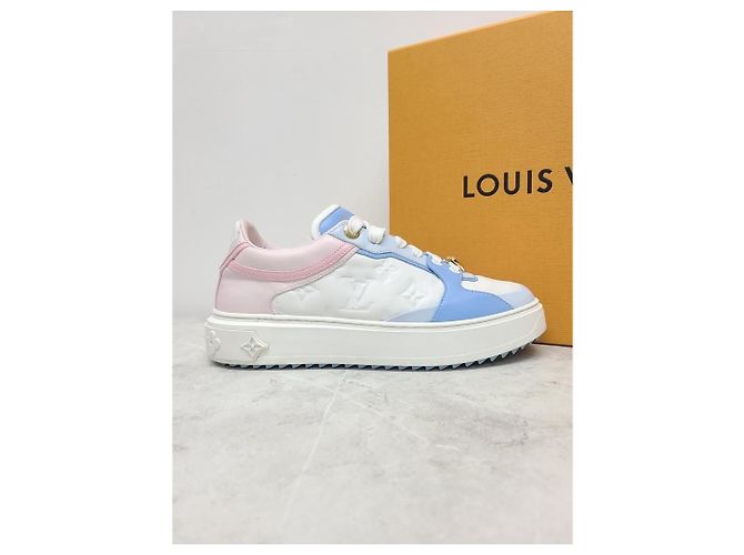 Louis Vuitton Charm Cuore Pastello Monogramma Blu Rosa Timeout - vista 2