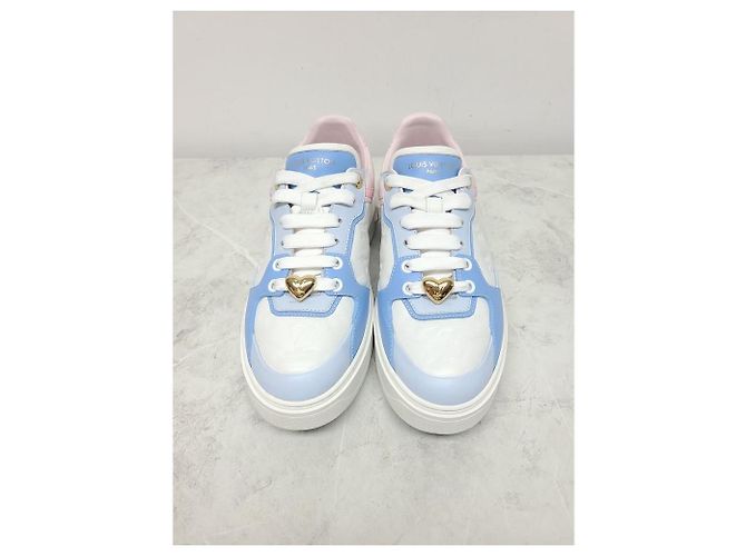 Louis Vuitton Charm Cuore Pastello Monogramma Blu Rosa Timeout - vista 4