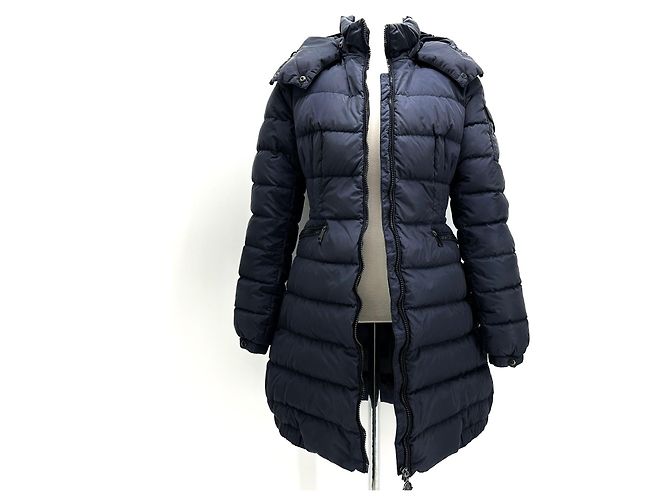 Chaqueta larga de plumón Moncler Charpal Azul - vista 4