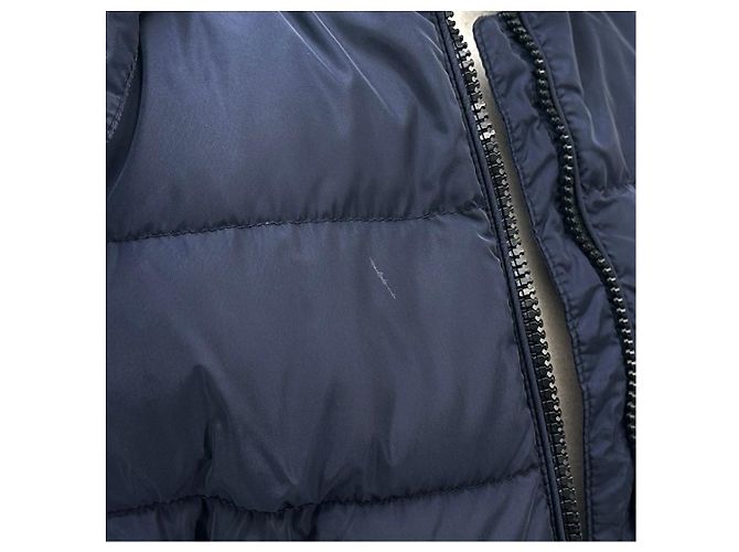 Chaqueta larga de plumón Moncler Charpal Azul - vista 9