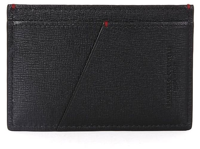 Brunello Cucinelli Grained Leather Card Holder Black - view 4