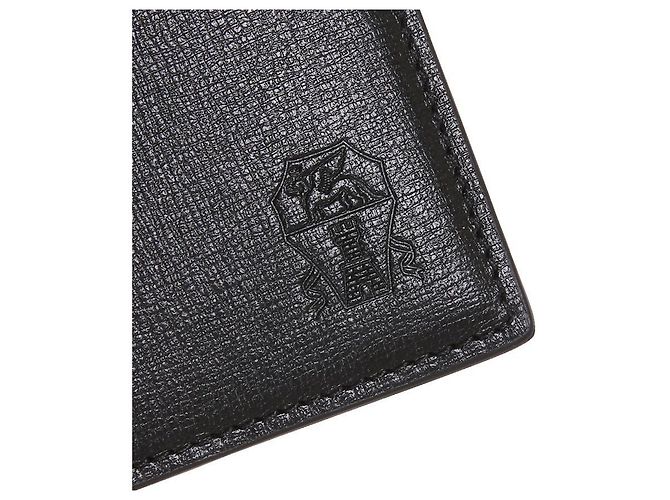 Brunello Cucinelli Grained Leather Card Holder Black - view 5