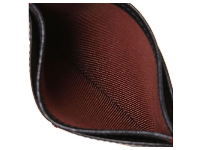 Brunello Cucinelli Grained Leather Card Holder Black - view 7