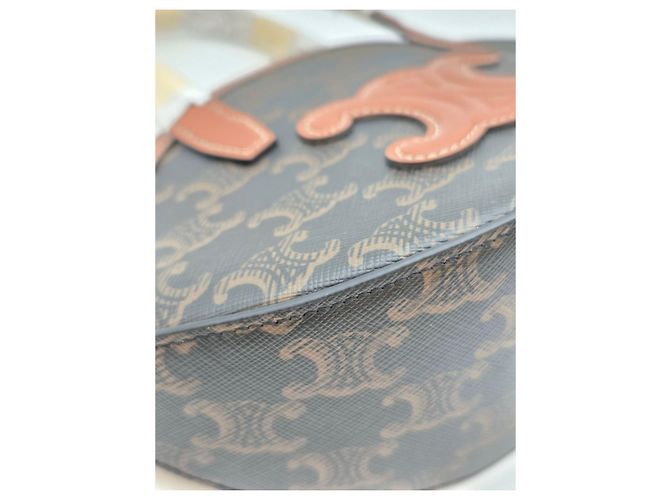Céline Triomphe Oval Bag Tan Braun - Ansicht 11