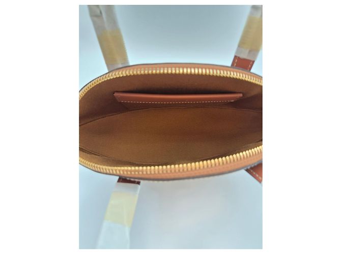 Céline Triomphe Oval Bag Tan Braun - Ansicht 13