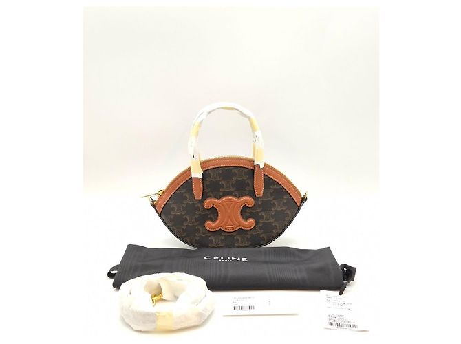 Céline Triomphe Oval Bag Tan Braun - Ansicht 2