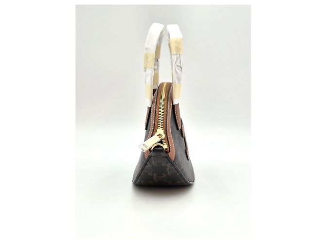 Céline Triomphe Oval Bag Tan Braun - Ansicht 7