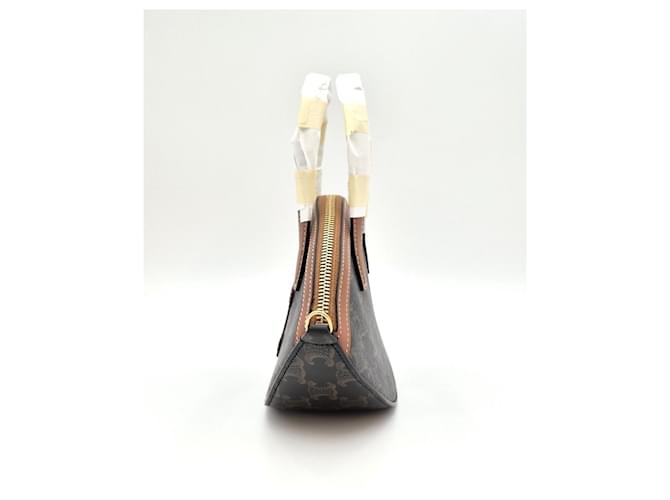 Céline Triomphe Oval Bag Tan Braun - Ansicht 8