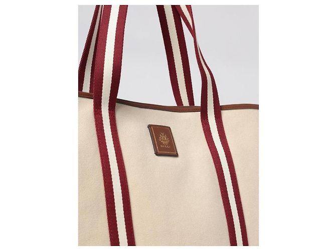 Bally Borsa tote in tela - vista 6