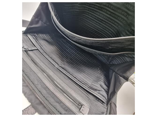 Prada Valigetta Saffiano Nera Nero - vista 18