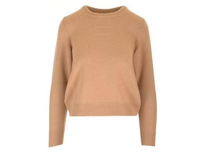 Céline Suéter de gola redonda em Cashmere Heritage - vista 4