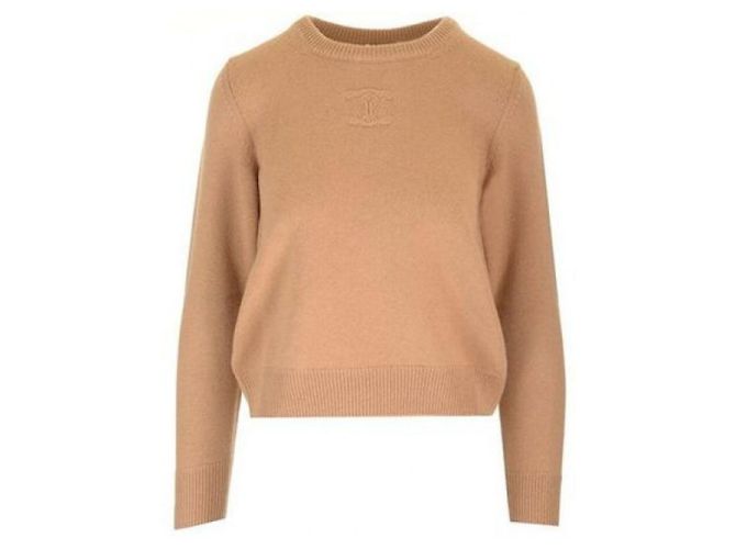 Céline Suéter de gola redonda em Cashmere Heritage - vista 5
