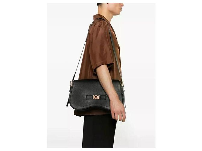 Versace Borsa Messenger Medusa Biggie Large - vista 6