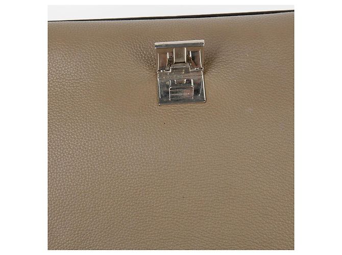 Céline Bolsa Tote e Bolsa de Ombro Trapézio em Couro de Dois Tons Multicor - vista 19