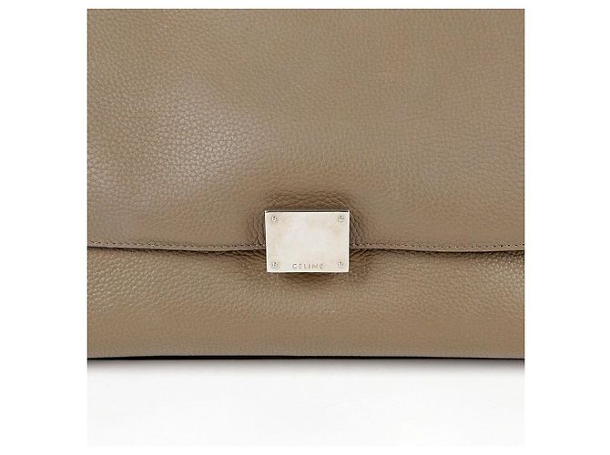 Céline Bolsa Tote e Bolsa de Ombro Trapézio em Couro de Dois Tons Multicor - vista 3