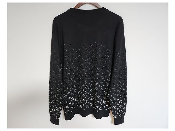 Louis Vuitton [XL] Black Multi Monogram Knit - view 4