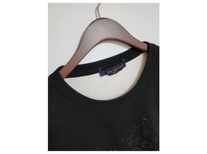 Louis Vuitton [XL] Black Multi Monogram Knit - view 6