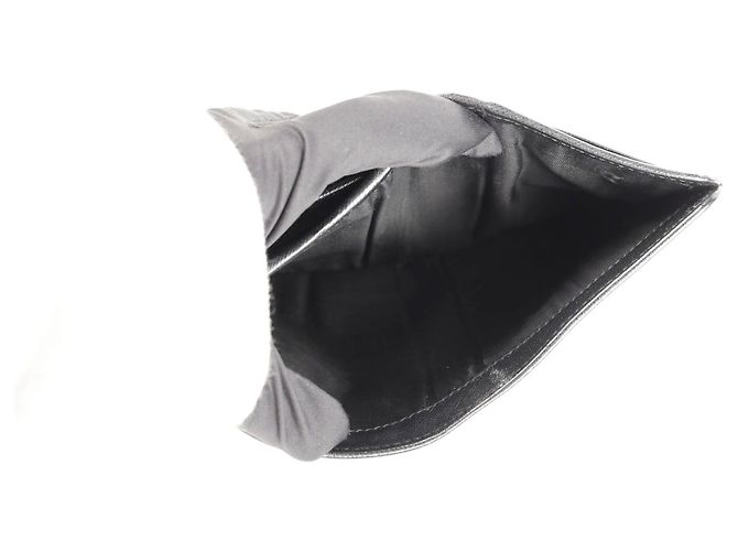 Salvatore Ferragamo Portafoglio piccolo Gancini in pelle Saffiano nera - vista 14