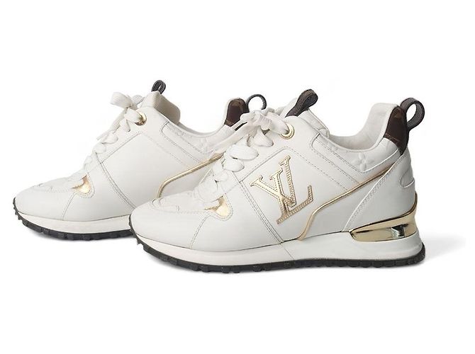 Louis Vuitton White Runaway Sneaker Weiß - Ansicht 4