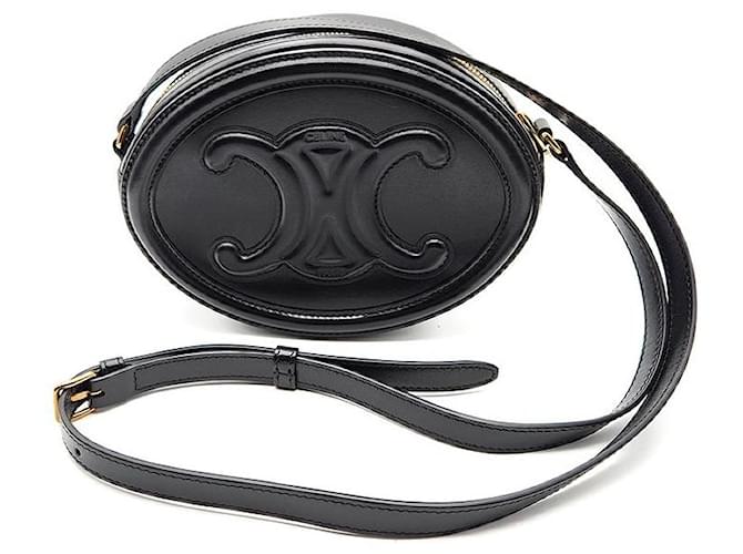 Céline Crossbody Oval Pulse Nero - vista 3