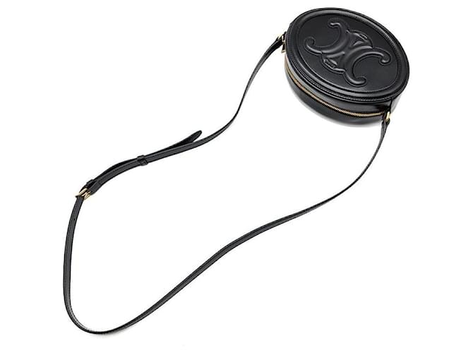 Céline Crossbody Oval Pulse Nero - vista 4