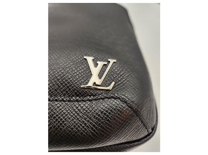 Louis Vuitton Taiga Avenue Slingback Black Nero - vista 11