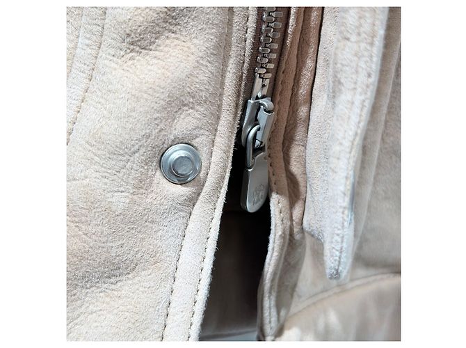 Brunello Cucinelli Brauner Shearling-Mantel aus Lammfell - Ansicht 5