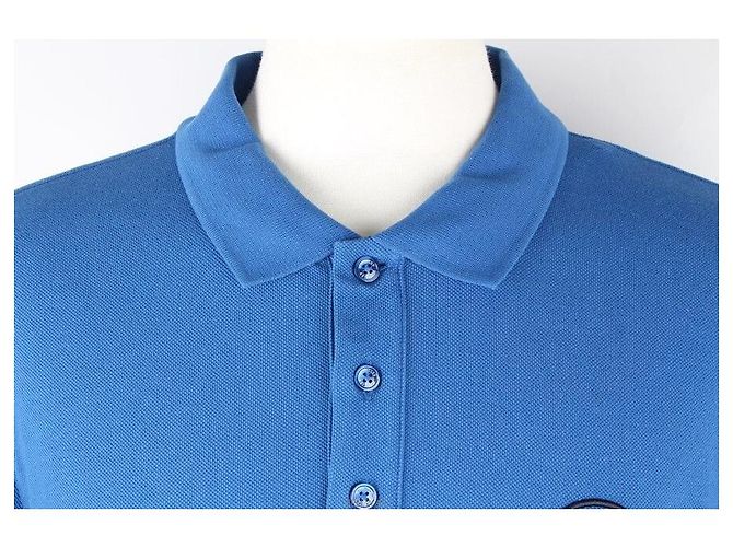 Moncler PK Kurzarm-T-Shirt Blau - Ansicht 2